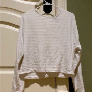 white long sleeved shirt